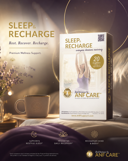 Sleep and Recharge — BioCoherence by ANF Support, 20 nights, 4 wellness applications