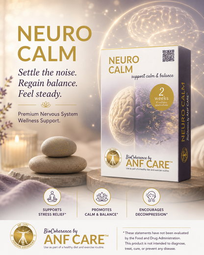 Neuro Calm — BioCoherence by ANF Support, 2 weeks, 4 wellness applications