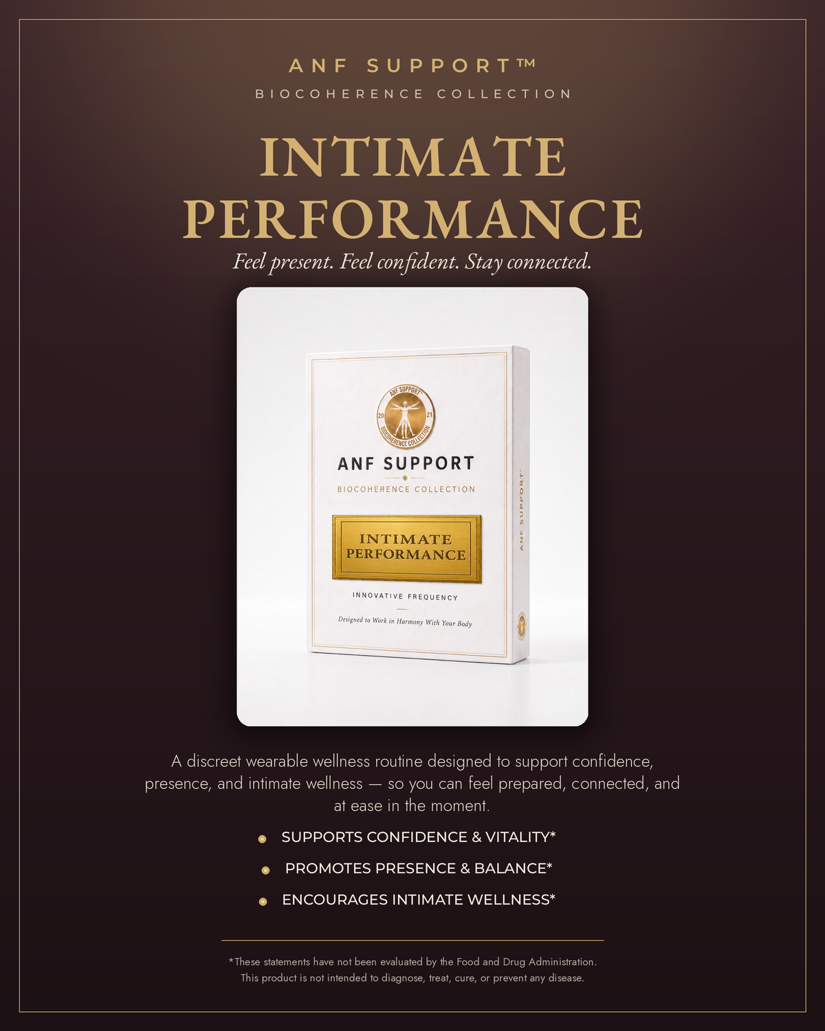 Intimate Performance — feel present, feel confident, stay connected