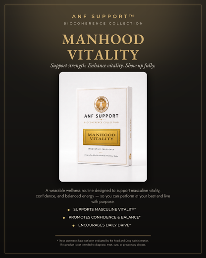Manhood Vitality — support strength, enhance vitality, show up fully