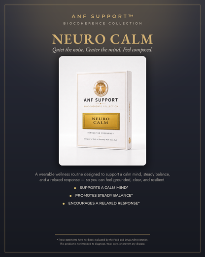 Neuro Calm — quiet the noise, center the mind, feel composed